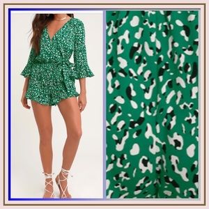 Make Moves Flounce Sleeve Romper